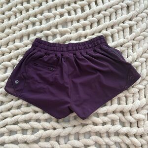 lululemon athletica Deep Purple Athletic Shorts